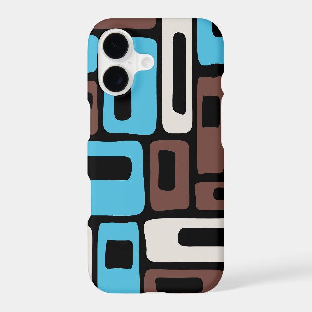 Mid Century Modern Abstract Pattern (Back)