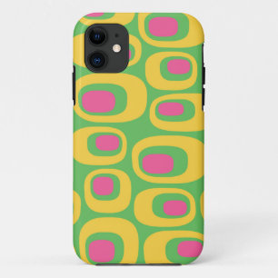 Mid-Century Modern Abstract Pattern Case-Mate iPhone Case