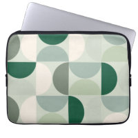 Mid Century Modern Abstract Pattern Sage Green