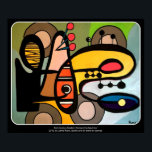 'Mid-Century Modern Abstract the Machine' painting Poster<br><div class="desc">Pop Art Painter Jamie Roxx 'Mid-Century Modern Abstract the Machine' painting on a 

Find out more about Luxury Jamie Roxx Pop paintings at www.JamieRoxx.us</div>