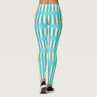 Mid Century Modern Argyle Leggings
