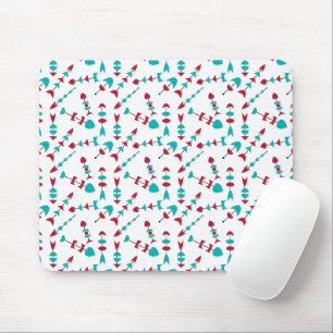 Mid-Century Modern Arrows  Mouse Pad