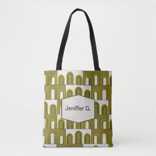 Mid Century modern, art deco style Tote Bag