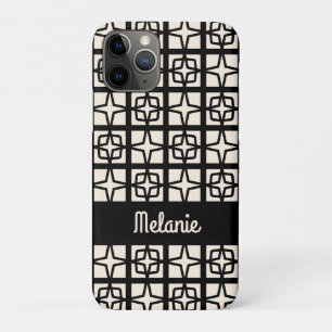 Mid Century Modern Atomic 1950s Retro Personalised Case-Mate iPhone Case