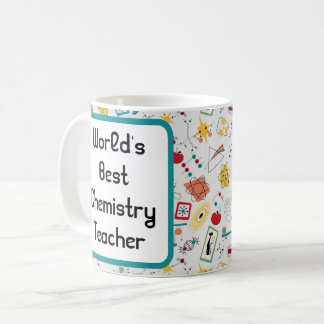Mid Century Modern Atomic Age STEM Physics Scatter Coffee Mug