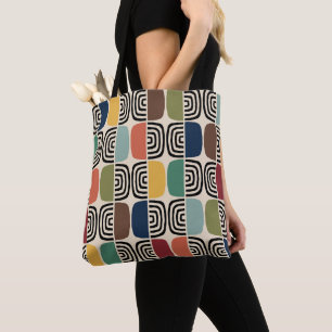 Mid Century Modern Atomic Age Tote Bag