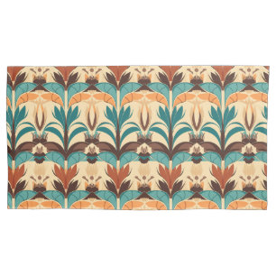 Mid-Century Modern Boho  Pillowcase