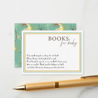 Mid-Century Modern Book for Baby Card – Retro Baby
