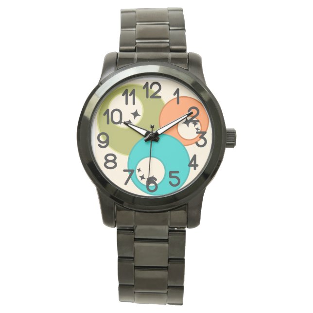 Mid-Century Modern Bowling Balls  Watch (Front)
