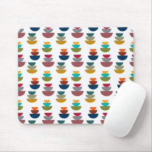 Mid-Century Modern Bright Minimalism Mouse Pad