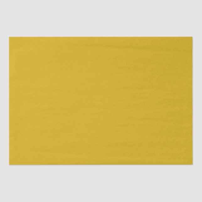 Mid-Century Modern Bronze Mustard Thunder    Tissue Paper (Front)