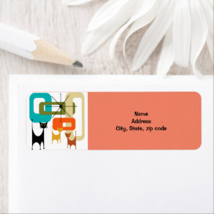 Mid-century Modern Cats