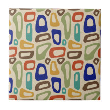 Mid Century Modern Ceramic Tile