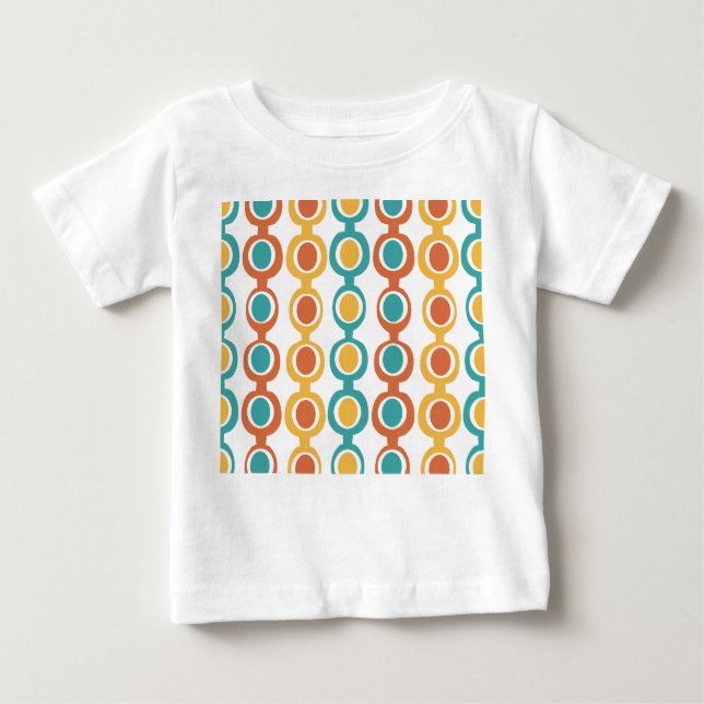 Mid-Century Modern Chain  Baby T-Shirt (Front)