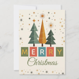 Mid-Century Modern Christmas Card