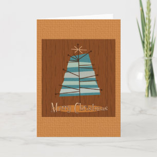 Mid Century Modern Christmas Tree Holiday Card