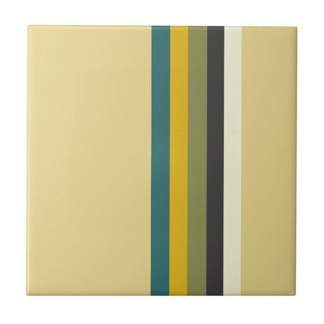 Mid-century modern colours tile (Front)
