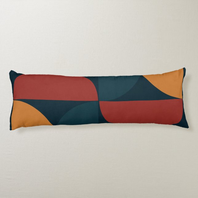 Mid-Century Modern Copper Firefly   Body Cushion (Back)