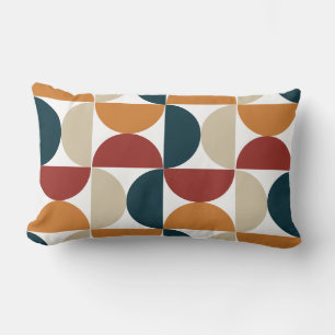 Mid-Century Modern Copper Firefly     Lumbar Cushion