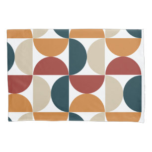 Mid-Century Modern Copper Firefly Pillowcase