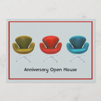 Mid Century Modern Customisable Special Event Invitation