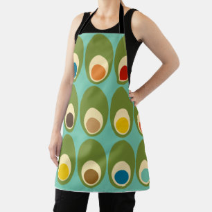 Mid-Century Modern Eggs Apron