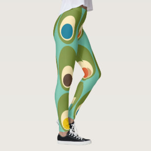 Mid-Century Modern Eggs Leggings