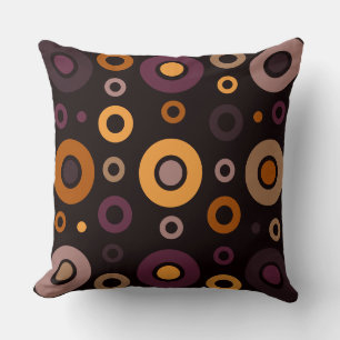 Mid-Century Modern Fall Geometric Cushion