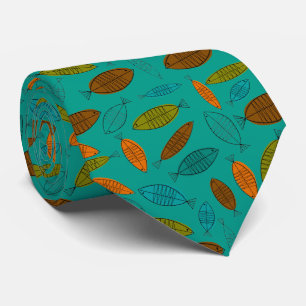 Mid-Century Modern Fish Tie