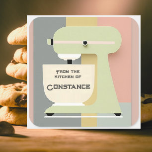 Mid-century modern From the Kitchen of Stickers