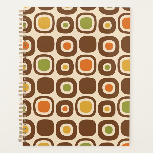 Mid Century Modern Garden Path Pattern Planner (Front)