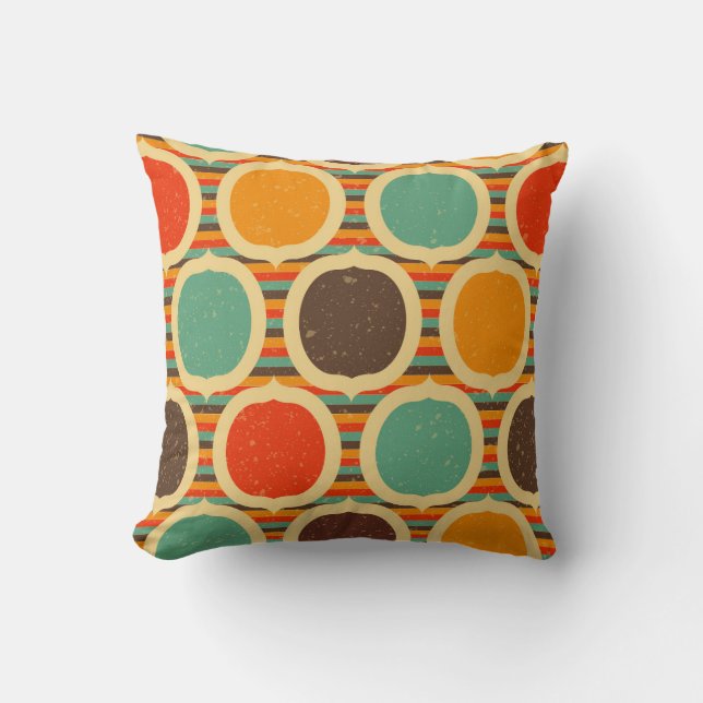Mid Century Modern geometric 5 Cushion (Front)