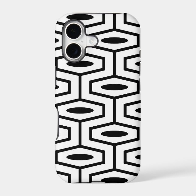 Mid Century Modern Geometric Pattern (Back)