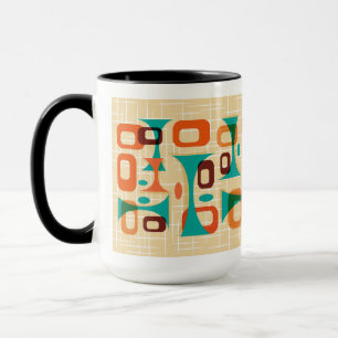 Mid Century Modern Graphic Googies Mug