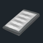 Mid Century Modern Grey Argyle Nylon Wallet<br><div class="desc">This Mid Century Modern Grey Argyle TriFold Nylon Wallet features a dove grey background and a pattern of mod, translucent, dark grey diamonds overlaying larger, vintage white diamonds with grey coloured, space age speckles. This minimalist inspired, deconstructed argyle is a simplistic throwback of the larger than life atomic era that...</div>