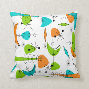 Mid-Century Modern Inspired Atomic #77 Cushion