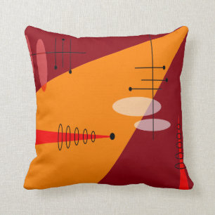 Mid-Century Modern Inspired Atomic #89 Cushion