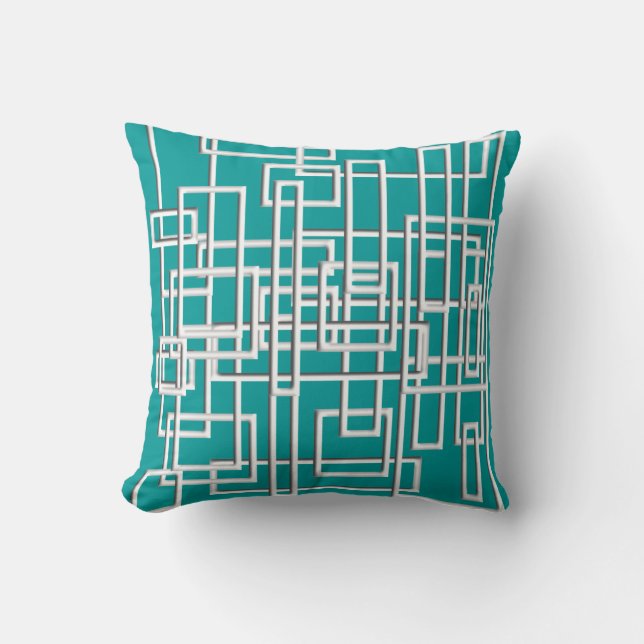 Mid-Century Modern Inspired Pillow #70 (Front)