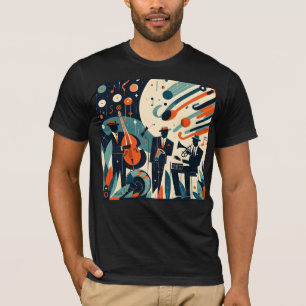 Mid Century Modern Jazz Age Trio T-Shirt