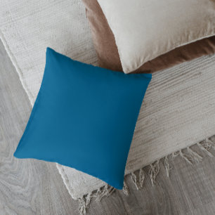 Mid-Century Modern Jetsetter Blue Cushion