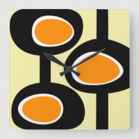 Mid-Century Modern KITCHEN Clock