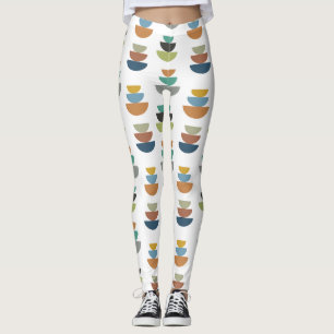Mid-Century Modern Minimalism  Leggings