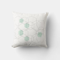 Mid Century Modern Minimalist Geometric Hexagons