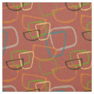 Mid Century Modern   Mix and Match Bowls Fabric