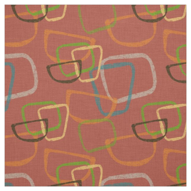 Mid Century Modern | Mix and Match Bowls Fabric (Swatch)
