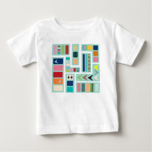 Mid-Century Modern Mix-up Baby T-Shirt