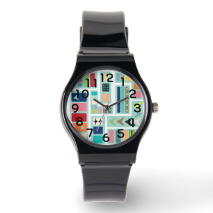 Mid-Century Modern Mix-up Watch