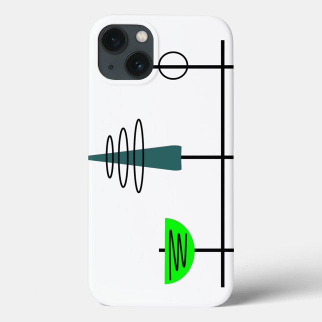 Mid Century Modern Mobile  Case-Mate iPhone Case (Back)