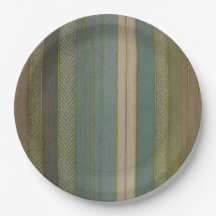 Mid Century Modern Muted Stripes Print