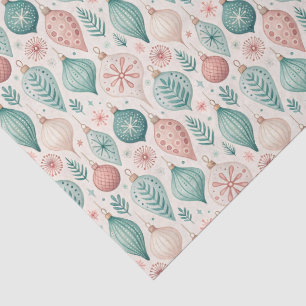 Mid-century Modern Nostalgic Tree Ornaments Tissue Paper